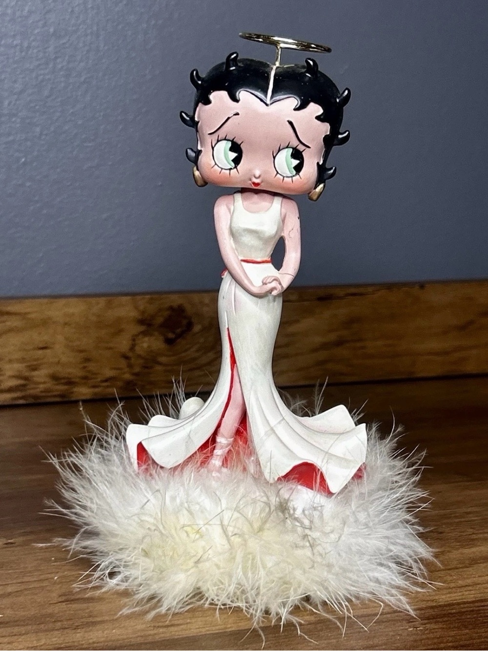 Vintage Vandor Betty Boop Angel Bobber Boxed Plastic Bobblehead 2001 MPN 12253